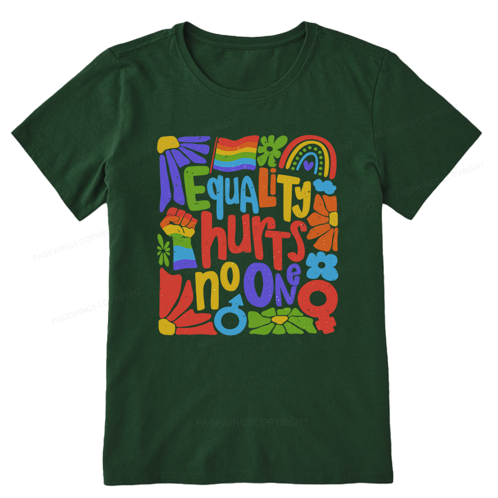 Pagewings Equality Hurts No One Unisex Classic T-shirt