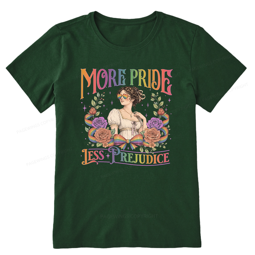 Pagewings More Pride Less Prejudice Unisex Classic T-shirt
