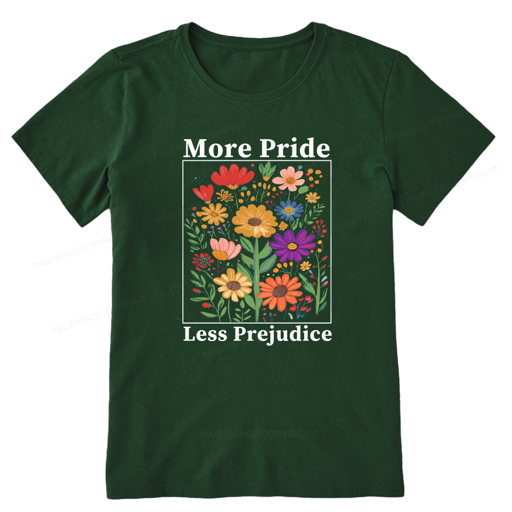 Pagewings More Pride Less Prejudice Unisex Classic T-shirt