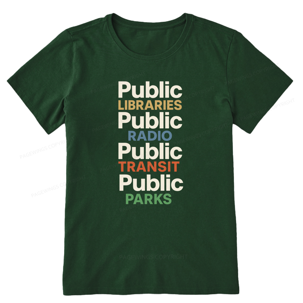Pagewings Public Libraries Unisex Classic T-shirt