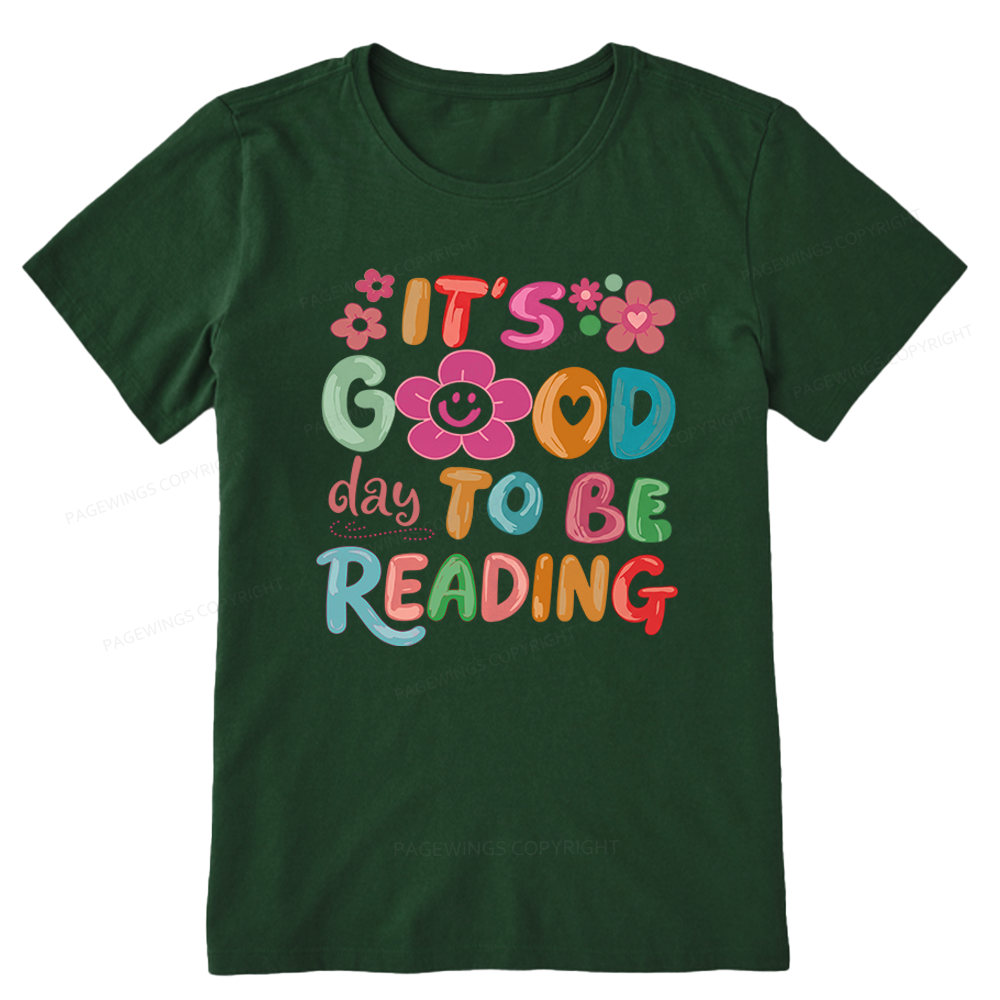Pagewings It's a Good Day To Be Reading Unisex Classic T-shirt