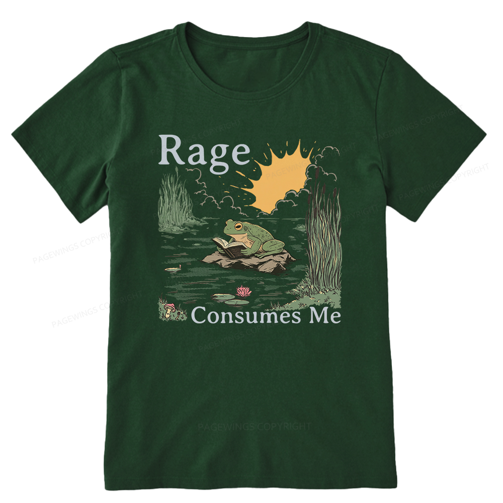 Pagewings Rage Consumes Me Unisex Classic T-shirt