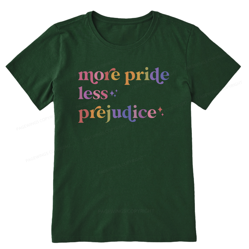 Pagewings More Pride Less Prejudice Unisex Classic T-shirt