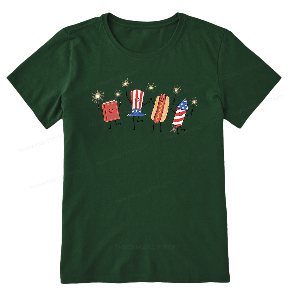 Pagewings Funny Sumer 250th Unisex Classic T-shirt