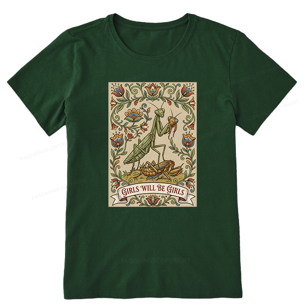 Pagewings Girls Will Be Girls Unisex Classic T-shirt