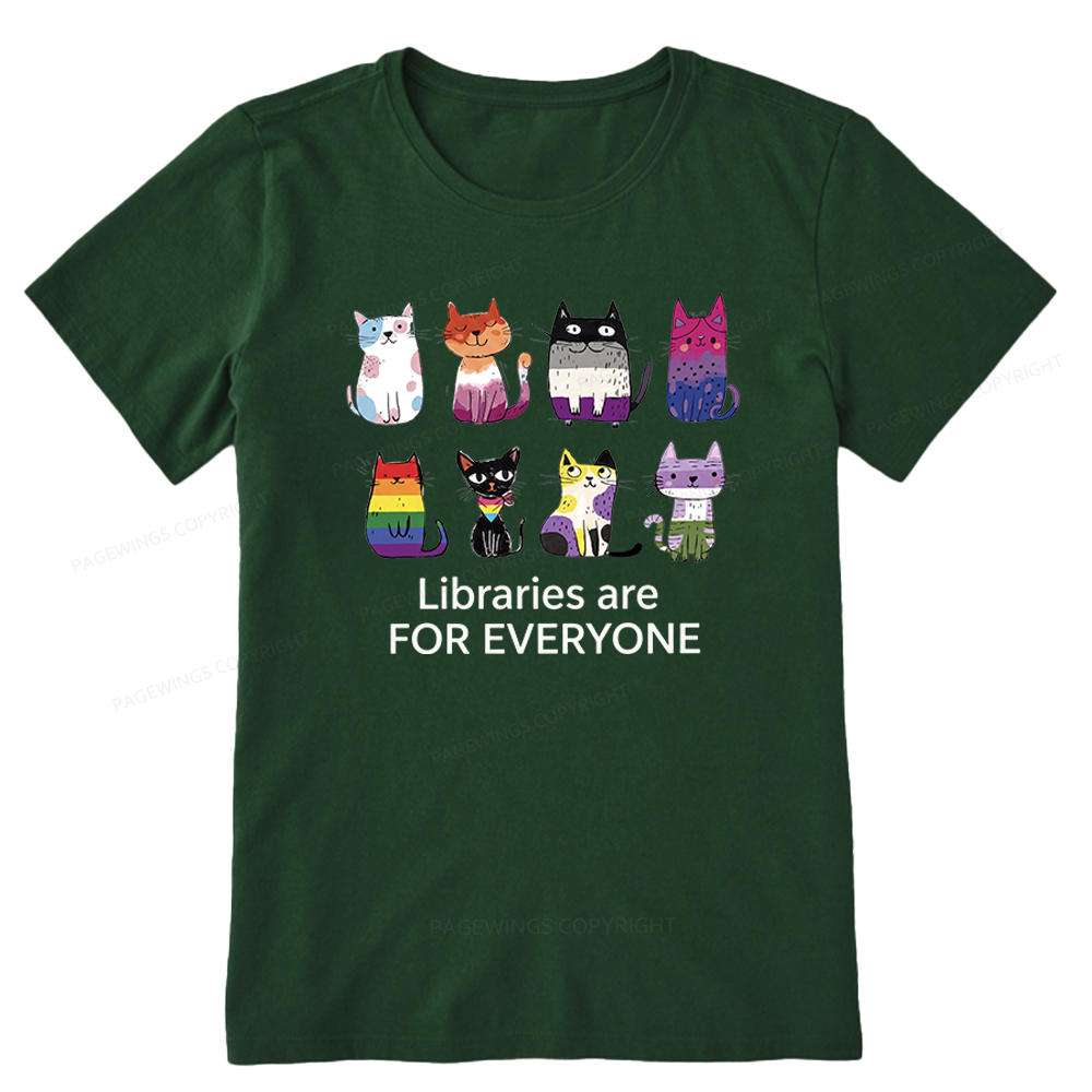 Pagewings Libraries Are For Everyone Unisex Classic T-shirt