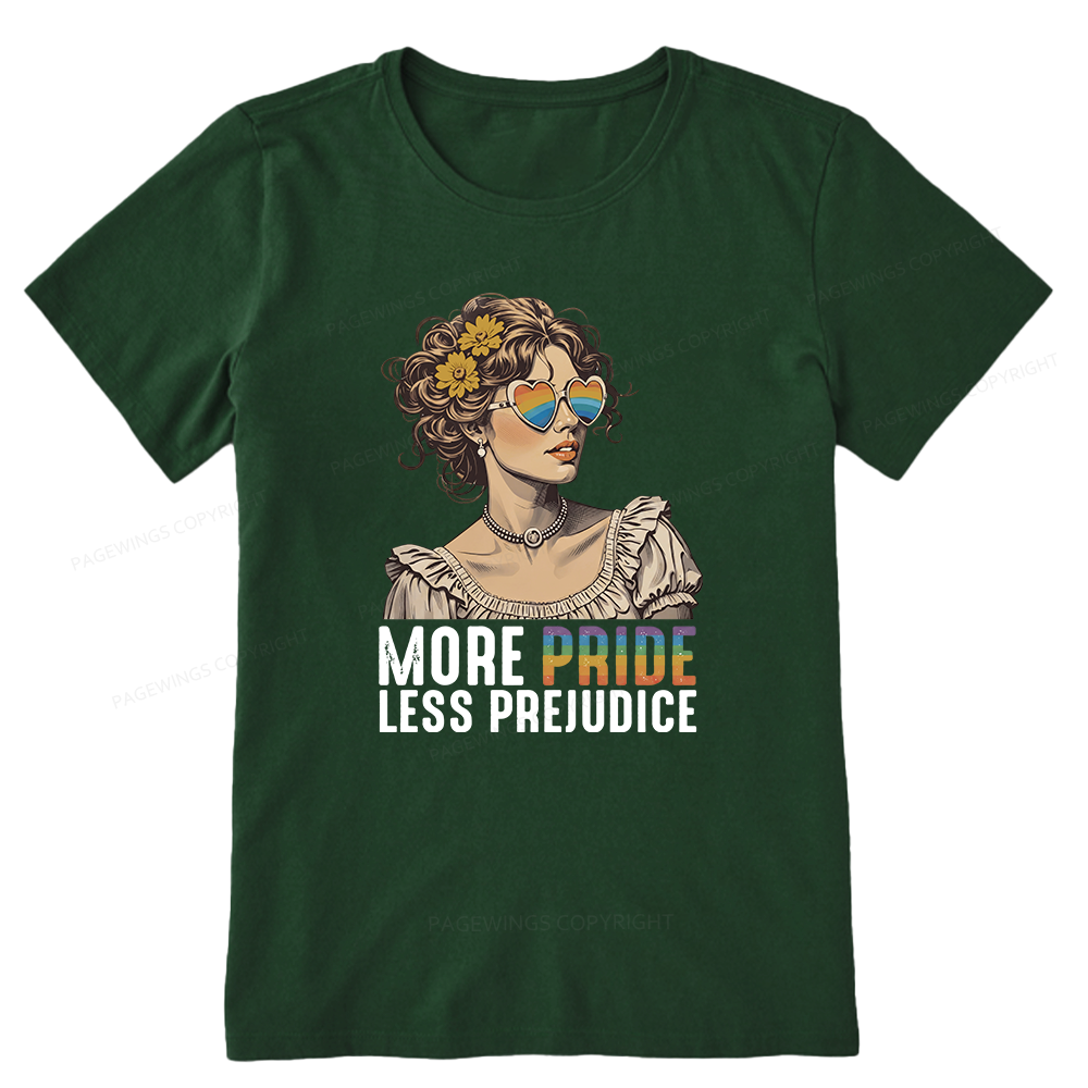 Pagewings More Pride Less Prejudice Unisex Classic T-shirt