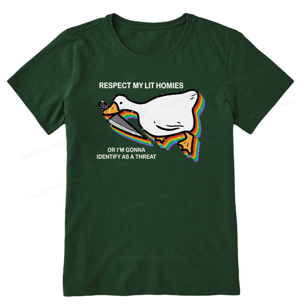 Pagewings Respect My Lit Homies Unisex Classic T-shirt