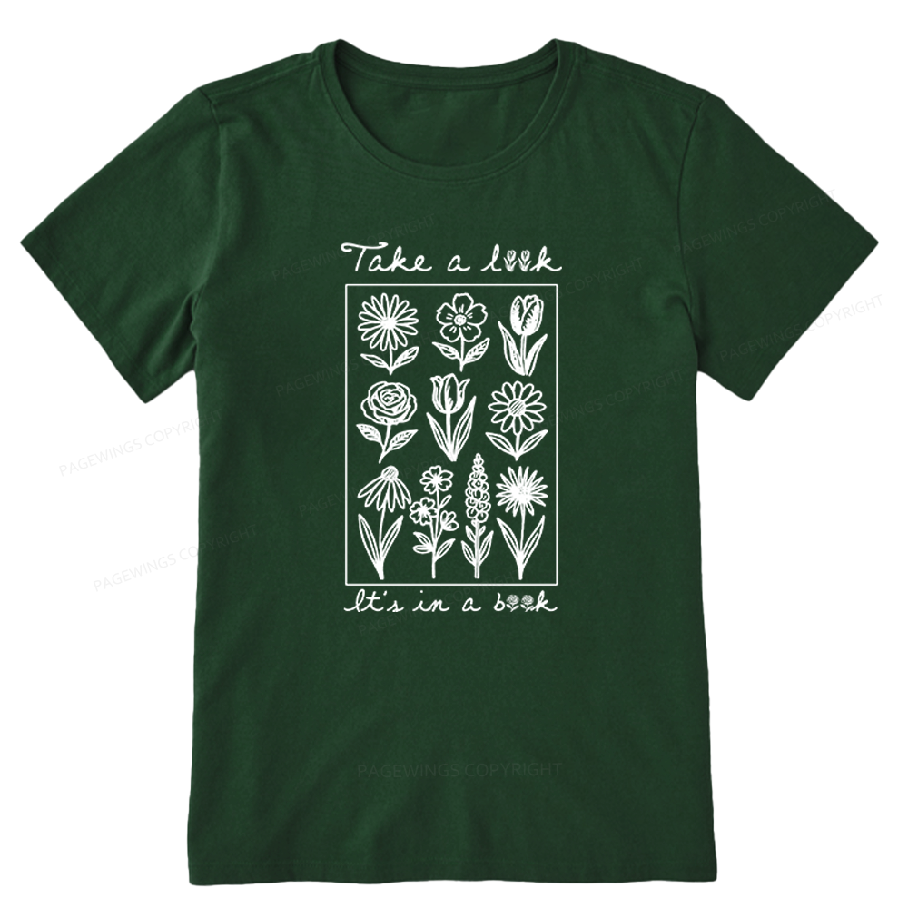 Pagewings Take A Look It’s In A Book Unisex Classic T-shirt