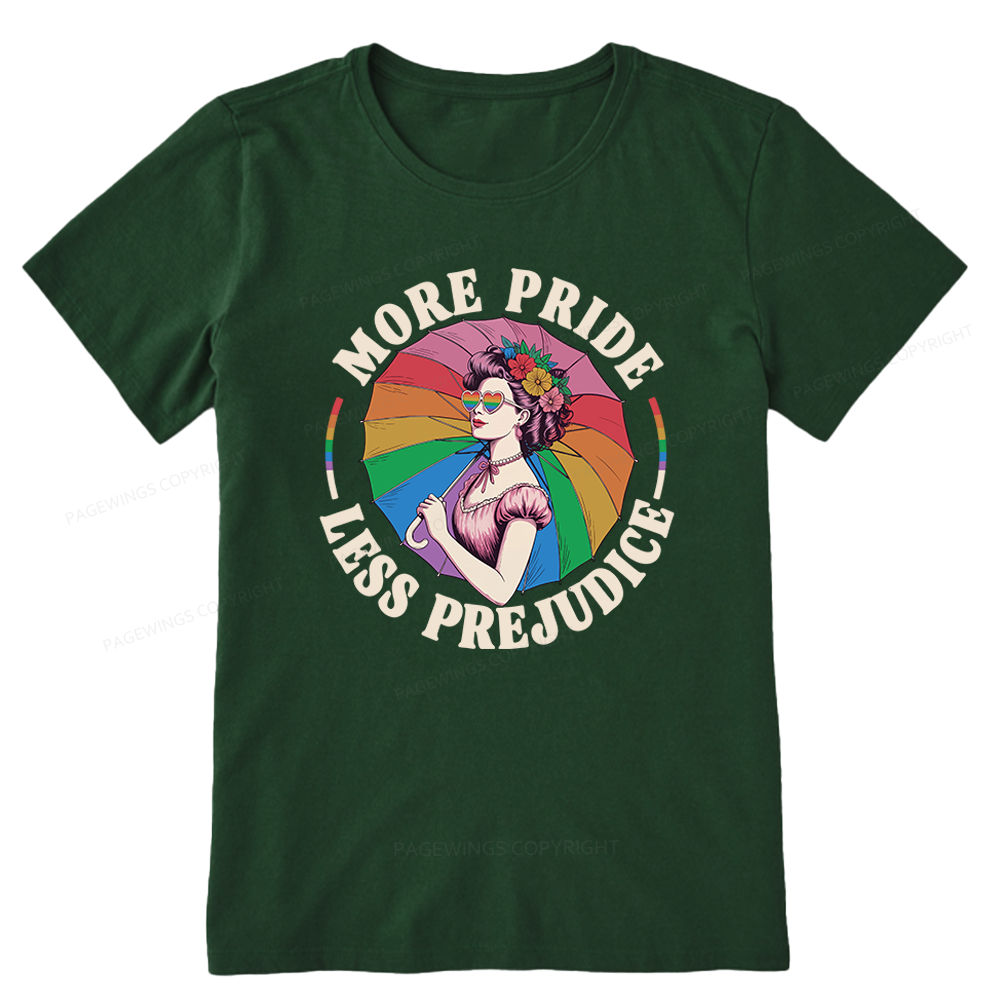 Pagewings More Pride Less Prejudice Unisex Classic T-shirt