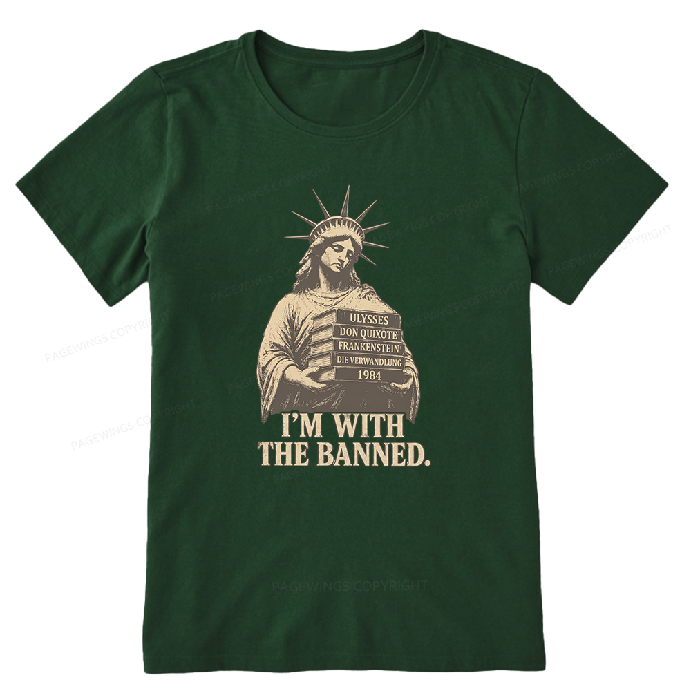 Pagewings I'm With The Banned Unisex Classic T-shirt