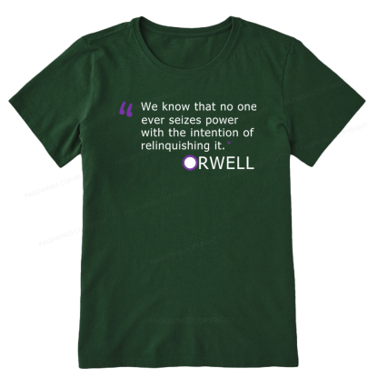 Pagewings Dystopia Quote Unisex Classic T-shirt
