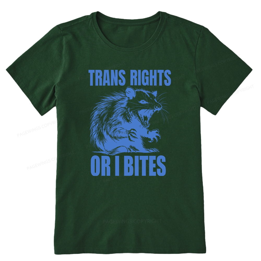 Pagewings Trans Rights Unisex Classic T-shirt