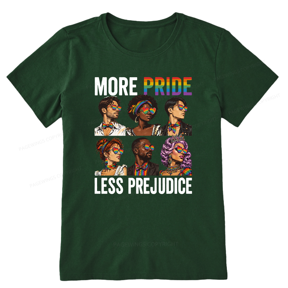 Pagewings More Pride Less Prejudice Unisex Classic T-shirt