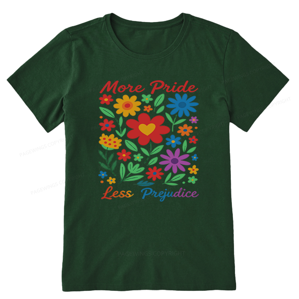 Pagewings More Pride Less Prejudice Unisex Classic T-shirt
