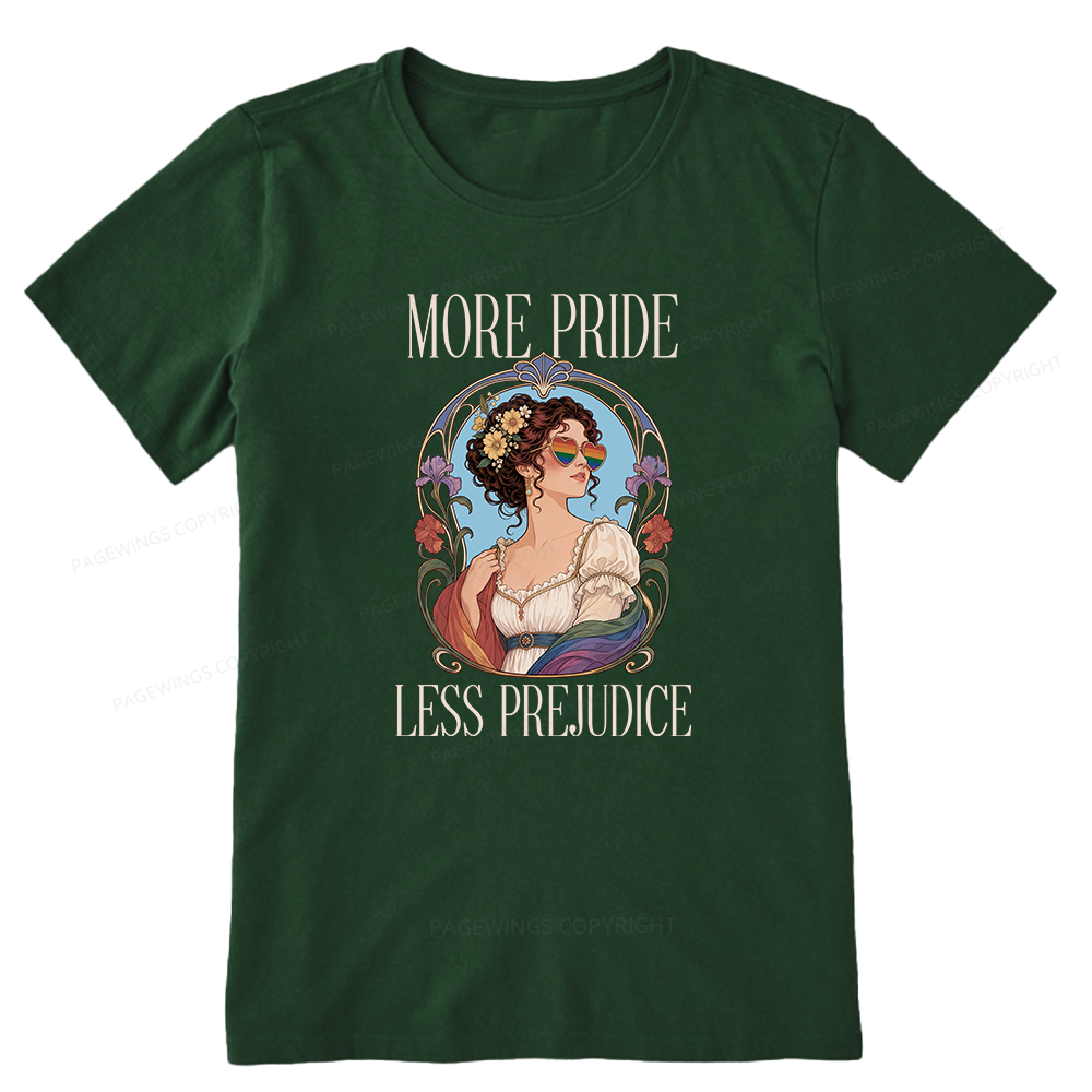 Pagewings More Pride Less Prejudice Unisex Classic T-shirt