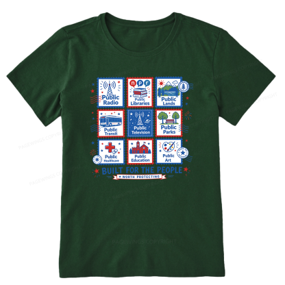 Pagewings Public Libraries Unisex Classic T-shirt