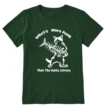 Pagewings What's More Punk Than The Public Library Unisex Classic T-shirt