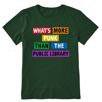 Pagewings What's More Punk Than The Public Library Unisex Classic T-shirt