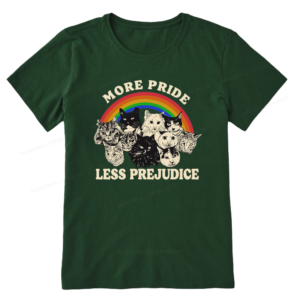 Pagewings More Pride Less Prejudice Unisex Classic T-shirt