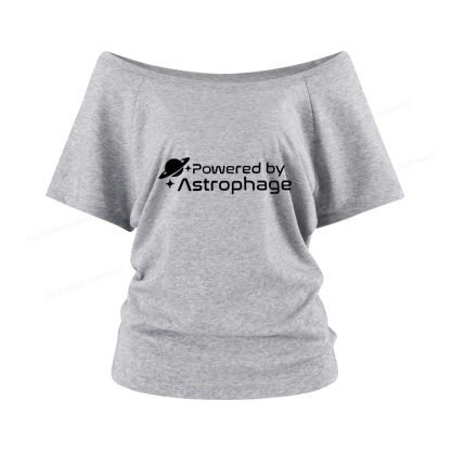 Pagewings Science Fiction Lover Women Off Shoulder T-shirts