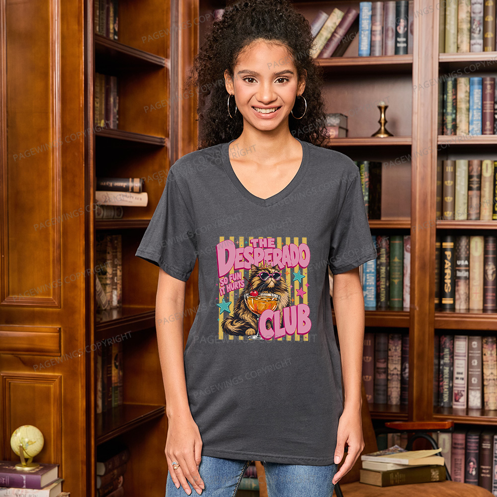 Pagewings Desperado Club V-neck T-shirt