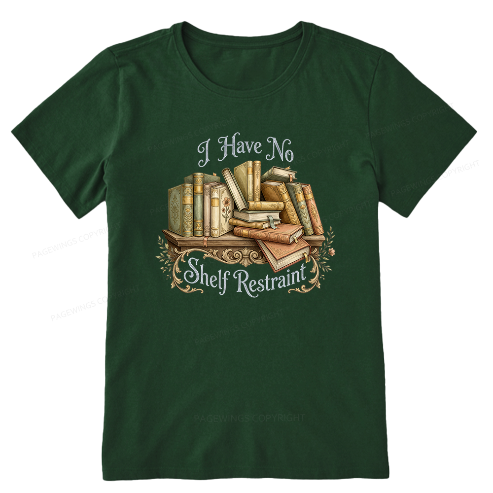 Pagewings I Have No Shelf Restraint Unisex Classic T-shirt