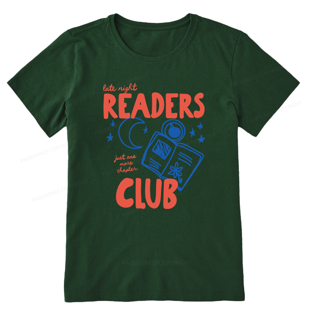 Pagewings Late Night Readers Club Unisex Classic T-shirt