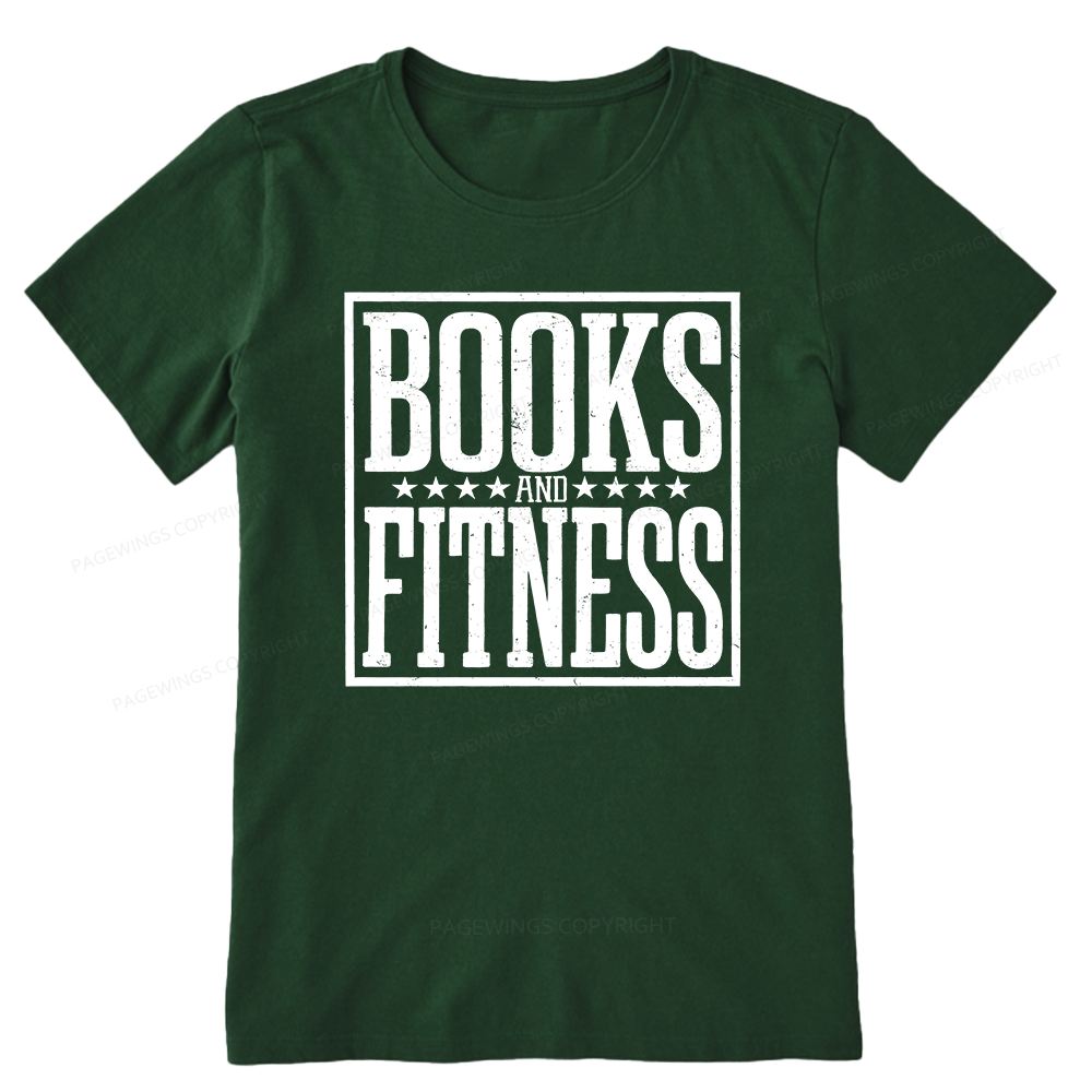 Pagewings Books And Fitness Unisex Classic T-shirt