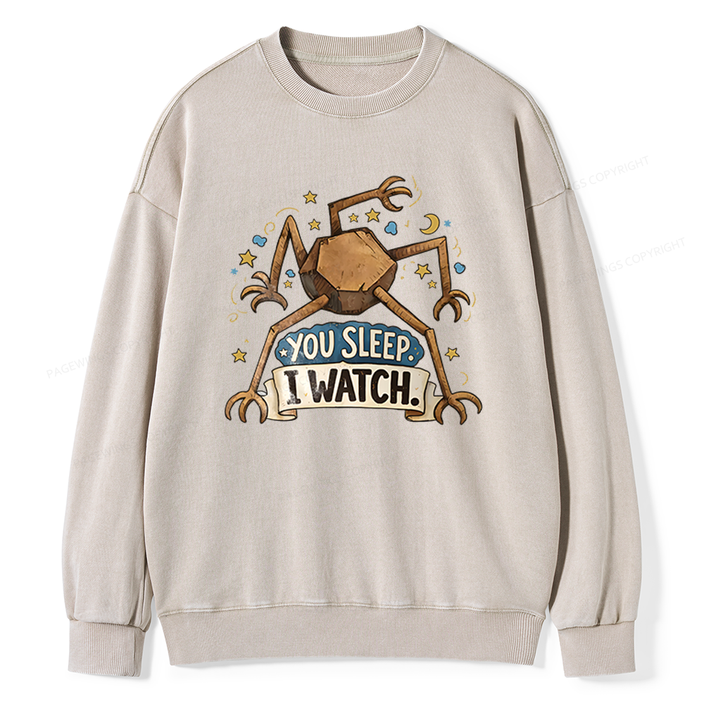 Pagewings Science Fiction Nerd Unisex Washed Sweatshirt