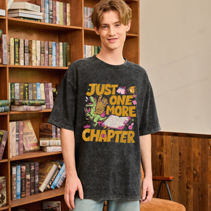 Pagewings Sci Fi Bookish Unisex Washed T-shirt