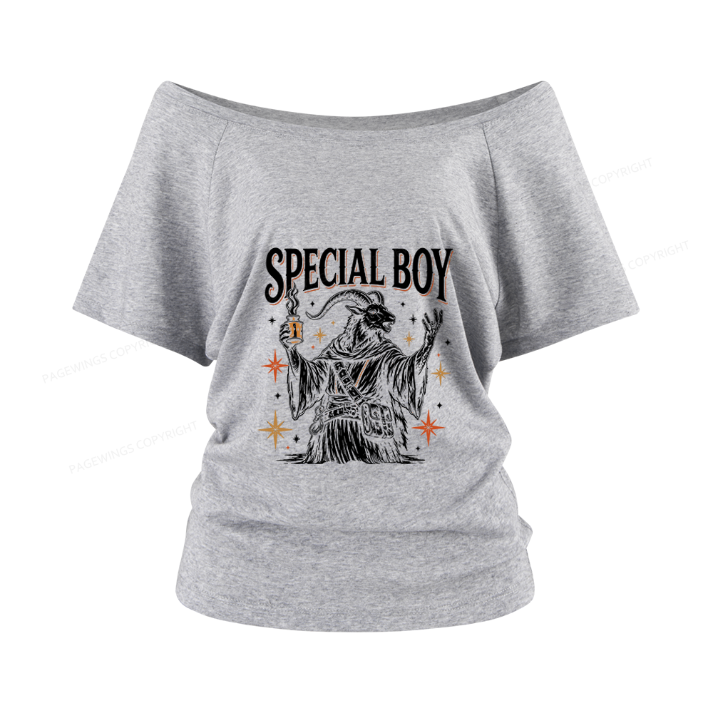 Pagewings Sci Fi Bookish 16416 Bookish Women Off Shoulder T-shirts
