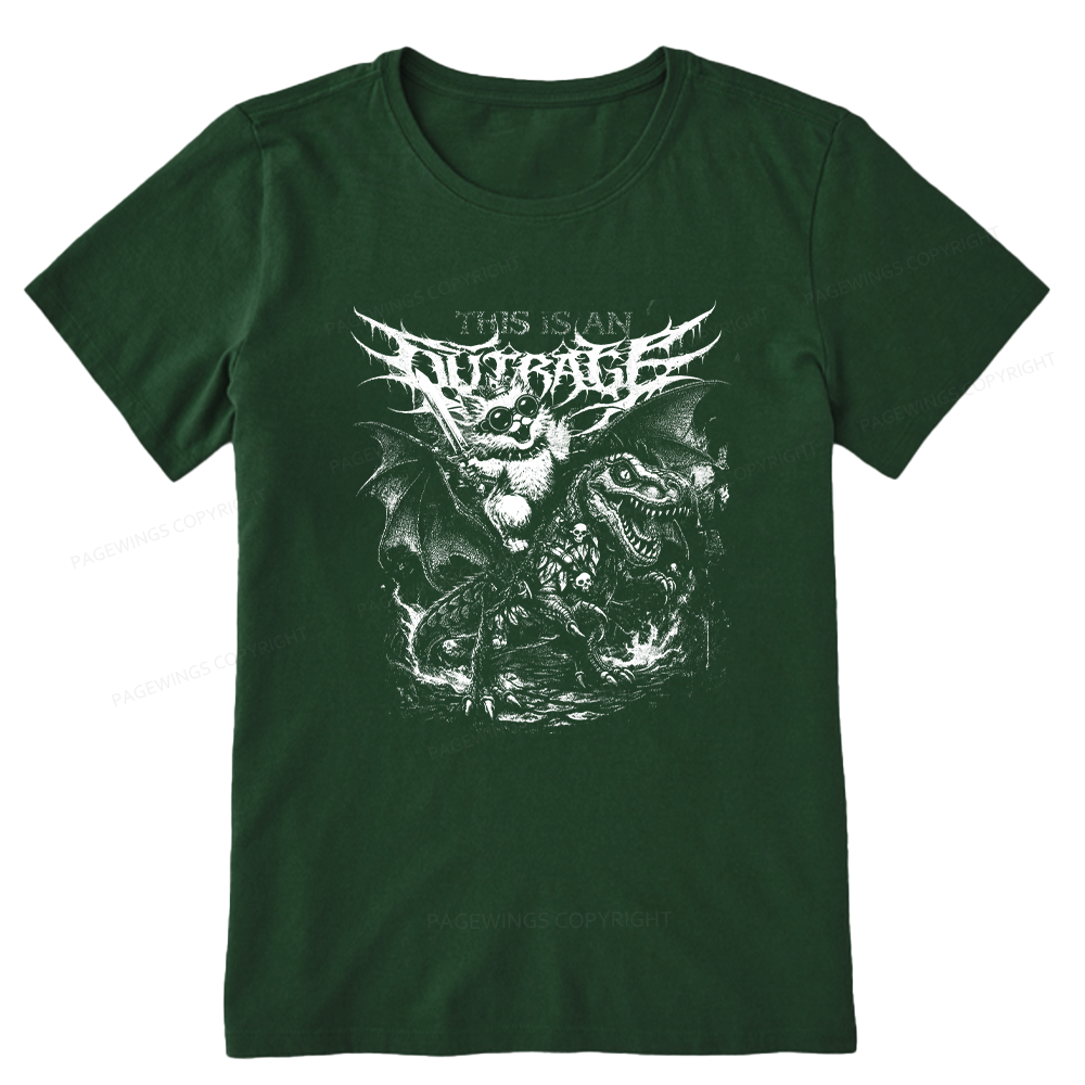 Pagewings This Is An Outrage Unisex Classic T-shirt