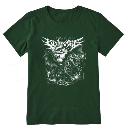 Pagewings This Is An Outrage Unisex Classic T-shirt