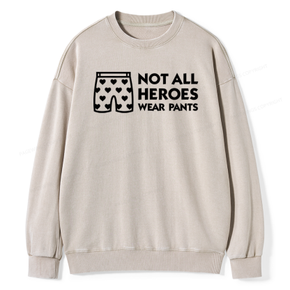 Pagewings Sci-Fi Book Lover Unisex Washed Sweatshirt