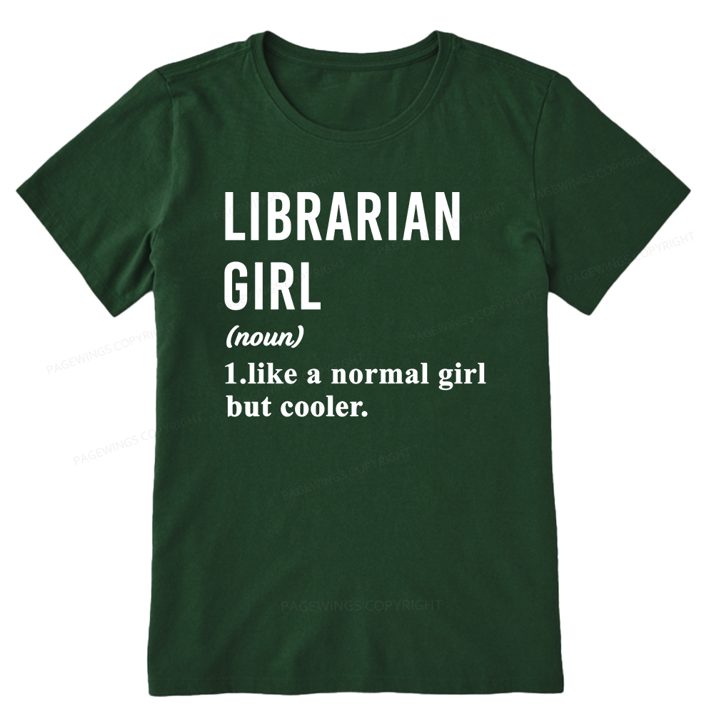 Pagewings Librarian Girl Unisex Classic T-shirt