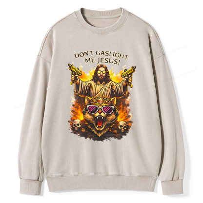 Pagewings Sci‑Fi Nerd Unisex Washed Sweatshirt