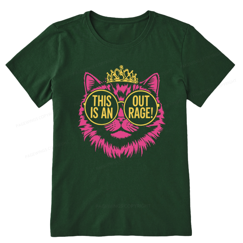 Pagewings This is an Outrage Unisex Classic T-shirt