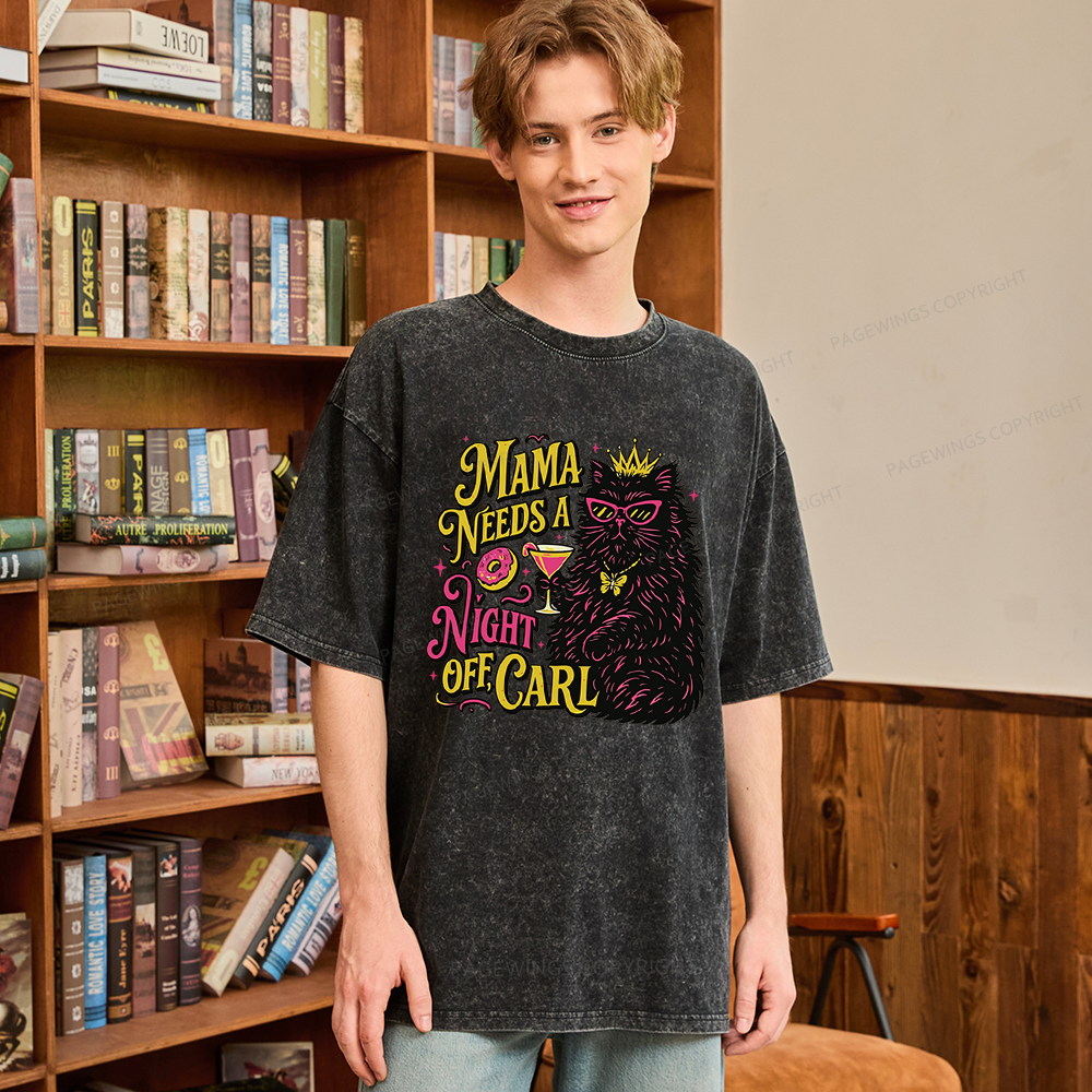 Pagewings Princess Donut Unisex Washed T-shirt