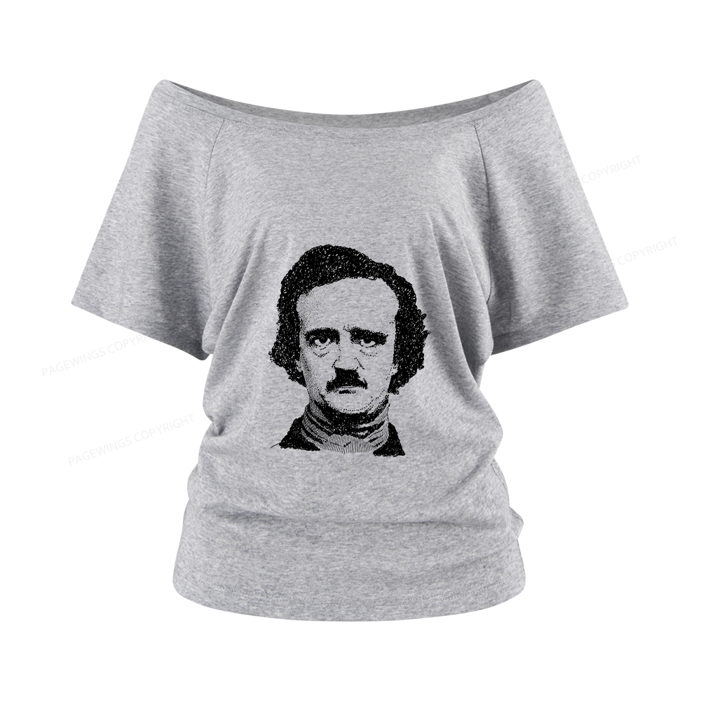 Pagewings Literature Lover Women Off Shoulder T-shirts