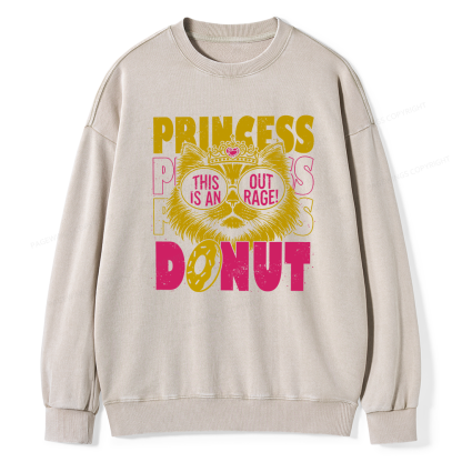 Pagewings This Is An Outrage Unisex Washed Sweatshirt