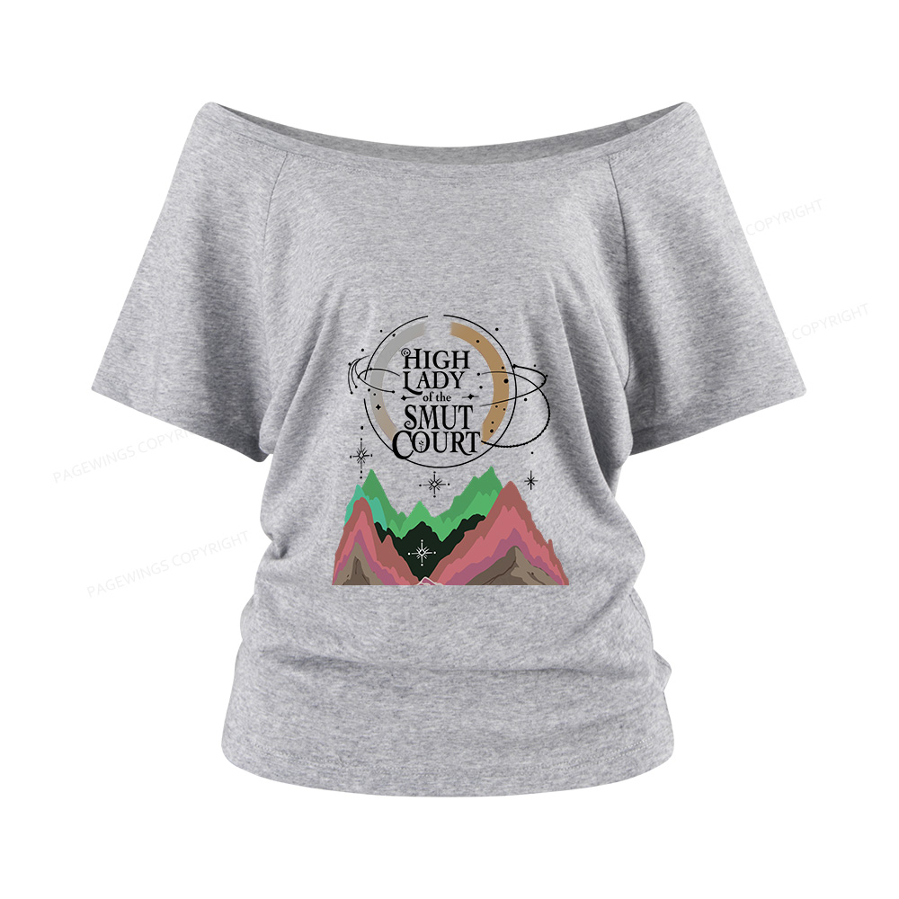 Pagewings High Lady Women Off Shoulder T-shirts