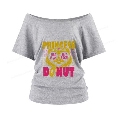 Pagewings This Is An Outrage Women Off Shoulder T-shirts