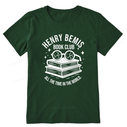 Pagewings Henry Bemis Book Club Unisex Classic T-shirt