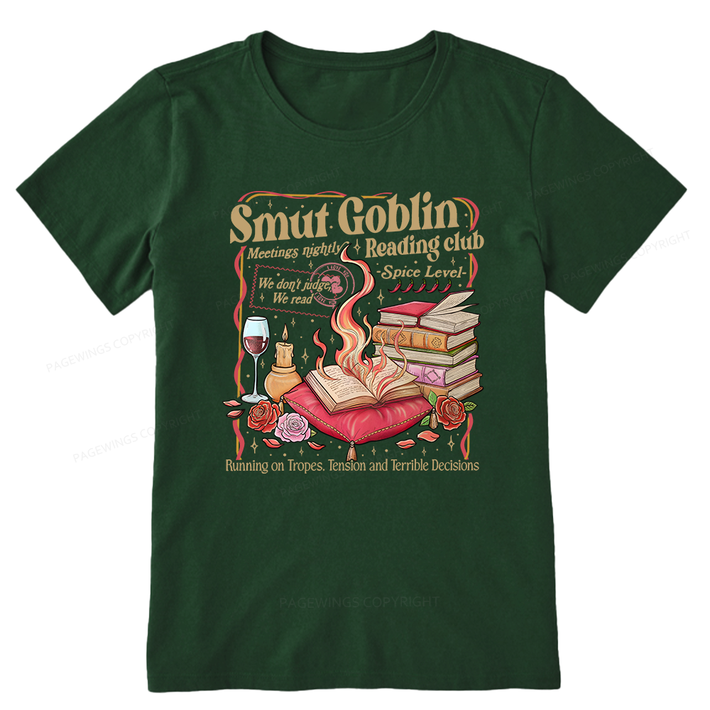 Pagewings Smut Goblin Dark Romance Unisex Classic T-shirt