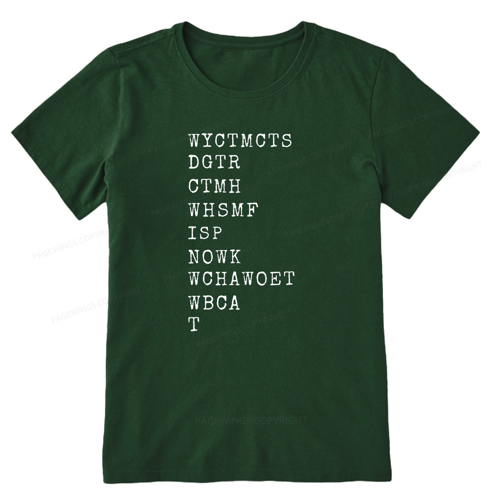 Pagewings Will You Come To My Cottage This Summer Unisex Classic T-shirt