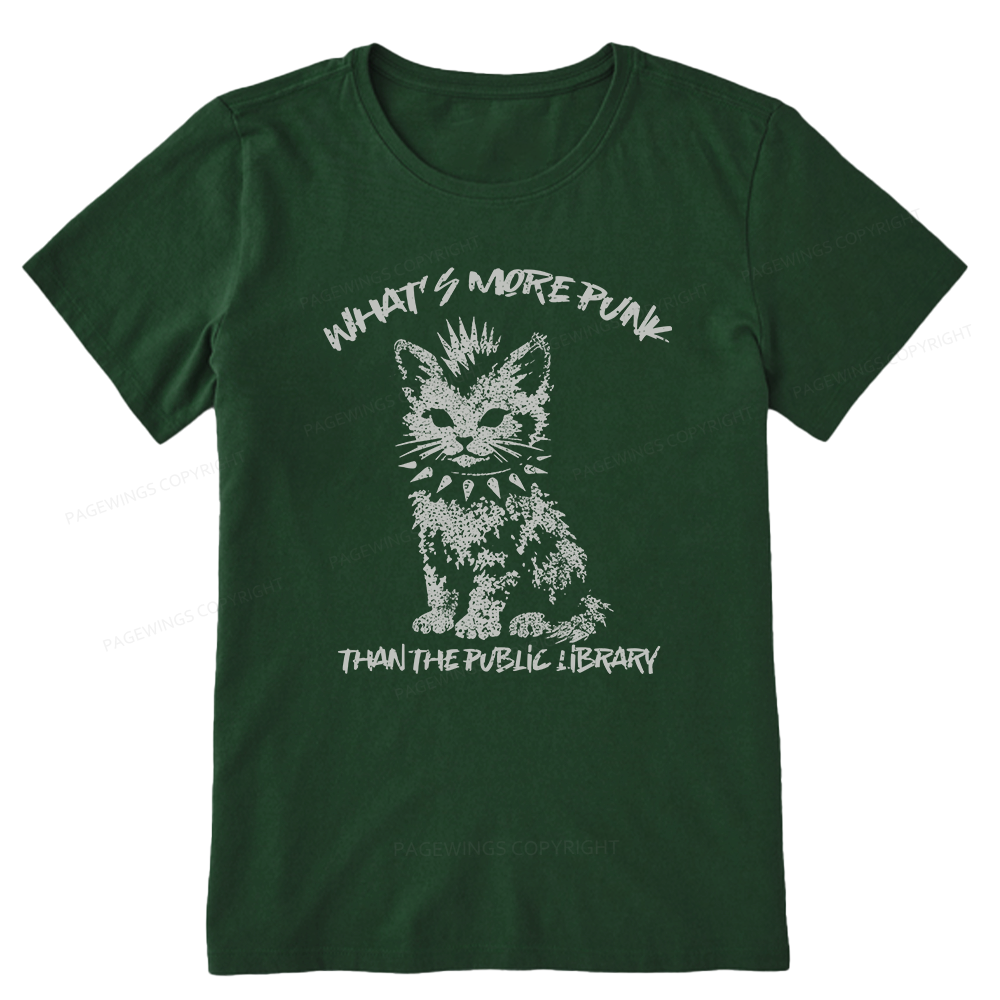 Pagewings What's More Punk Than The Public Library Unisex Classic T-shirt
