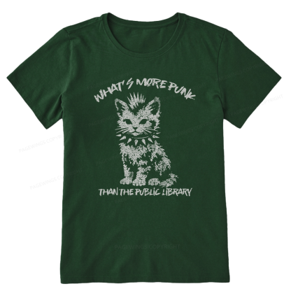 Pagewings What's More Punk Than The Public Library Unisex Classic T-shirt