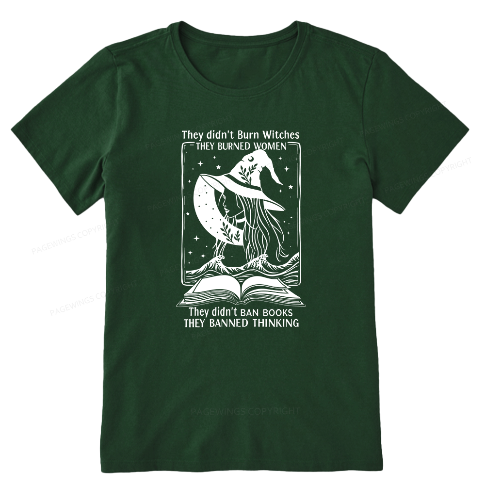 Pagewings They Banned Thinking Unisex Classic T-shirt