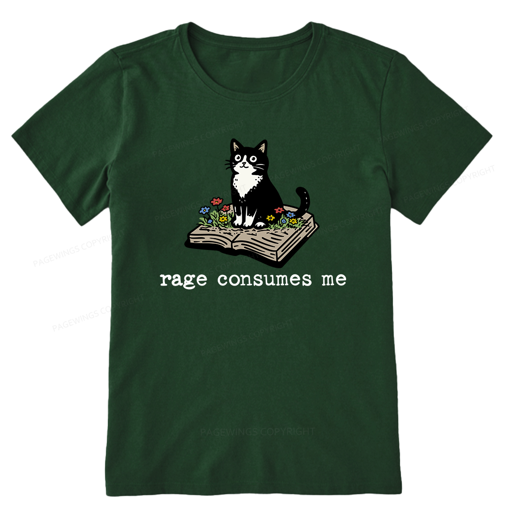 Pagewings Rage Consumes Me Unisex Classic T-shirt
